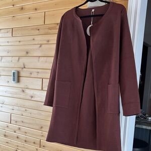 Elegant Brown Women's Top